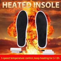 Rechargeable Electric Heating Insole Foot Patch Feet Warm Sock Pad Mat Sports Insoles Winter Foot Warmer Insoles Heated