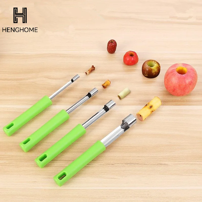 1 PCS Stainless Steel Fruit Corer Red Dates Cherry Pear Corer Fruit Seed Core Remover Slicer Knife Fruit Vegetable Tools