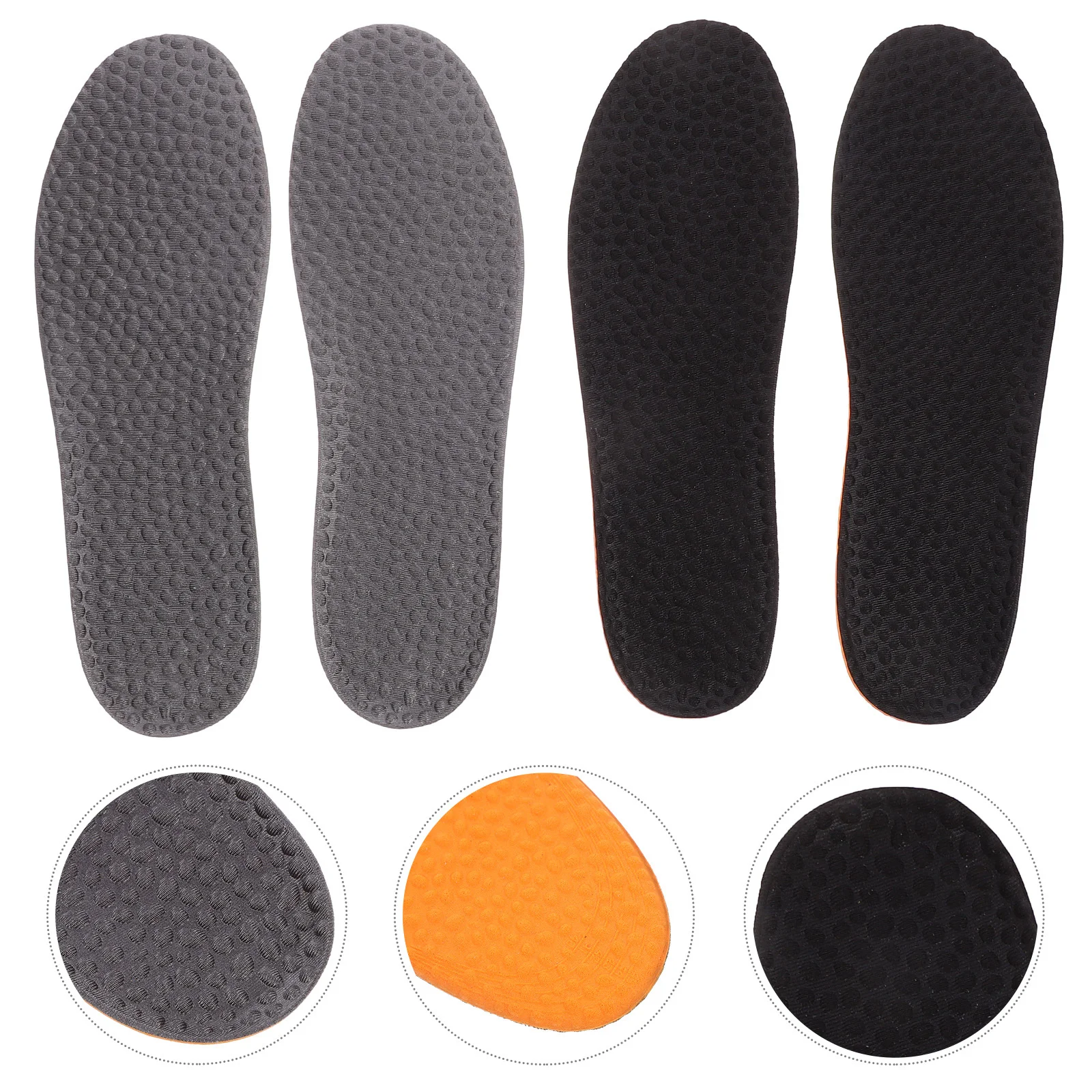 

2 Pairs Breathable Anti-Sweat Arch Support Detachable Shoe Sports Running Climbing Baseball Softball Arch Pressure Relief Insole