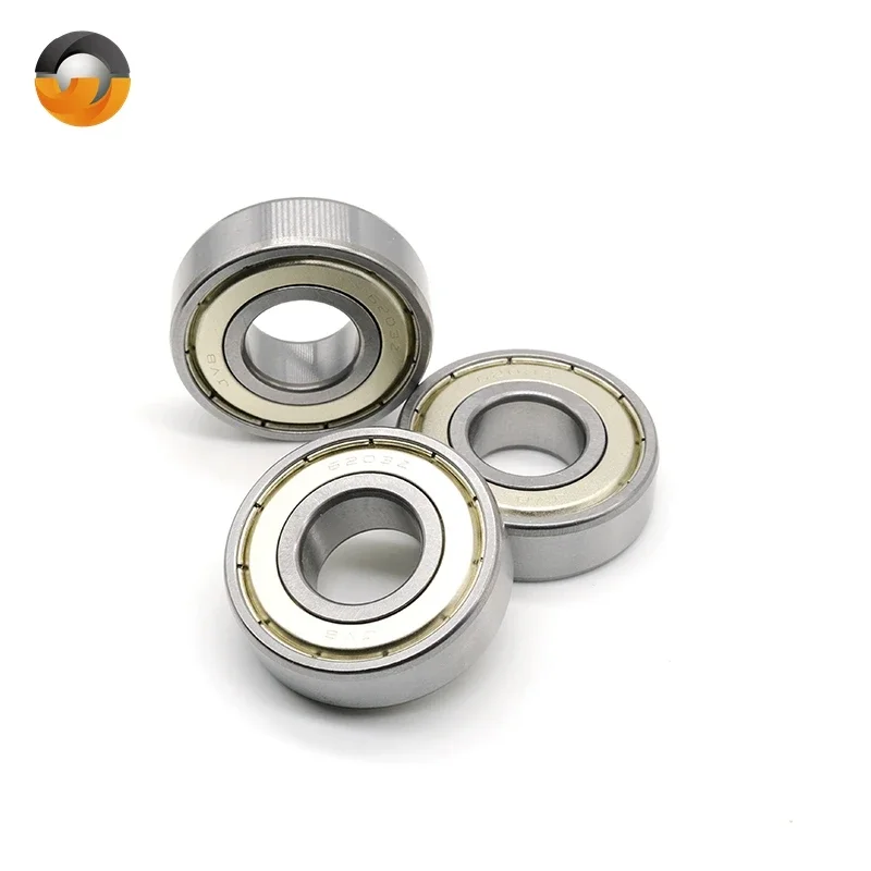 6201ZZ 12x32x10 mm 2PCS Bearings ABEC-7 Metal Sealing Bearings 6201 Chrome Steel Bearing