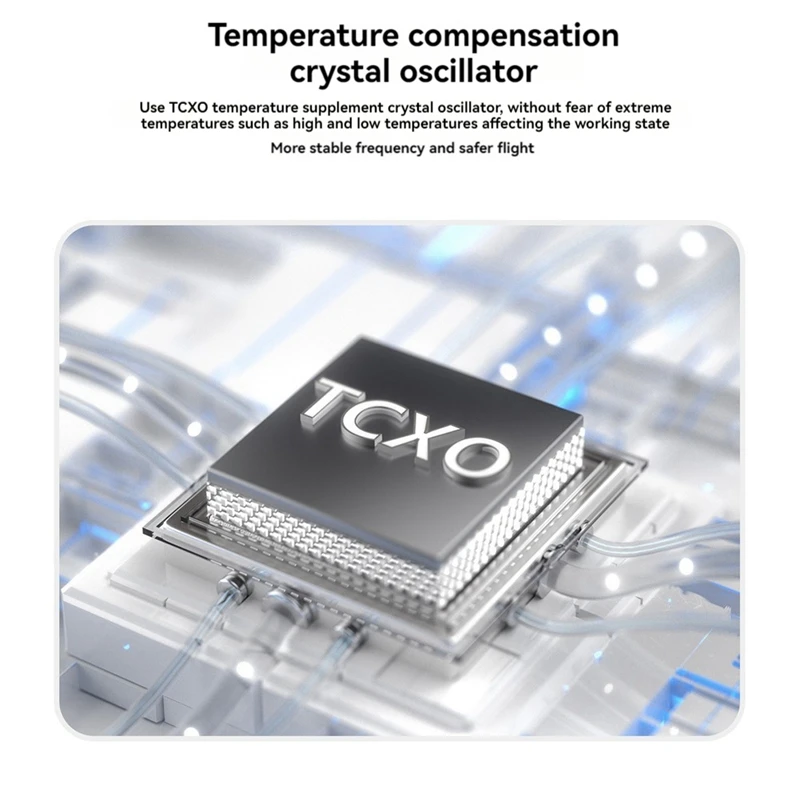 BNVN-Per ricevitore FPV GEPRC ELRS Nano RX PA500 con antenna T TCXO integrato per drone da corsa FPV