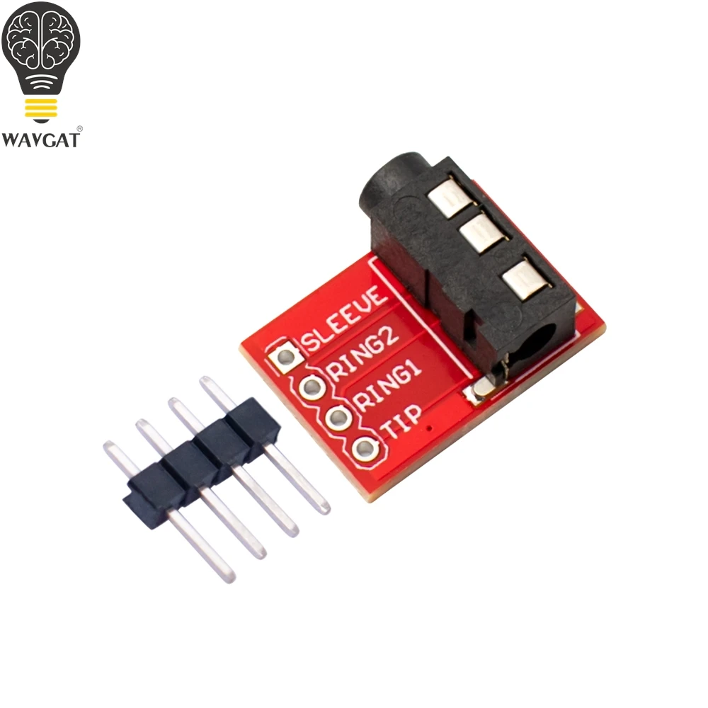 1/5/10 Uds TRRS 3,5mm Jack Breakout auriculares vídeo MP3 Jack módulo profesional