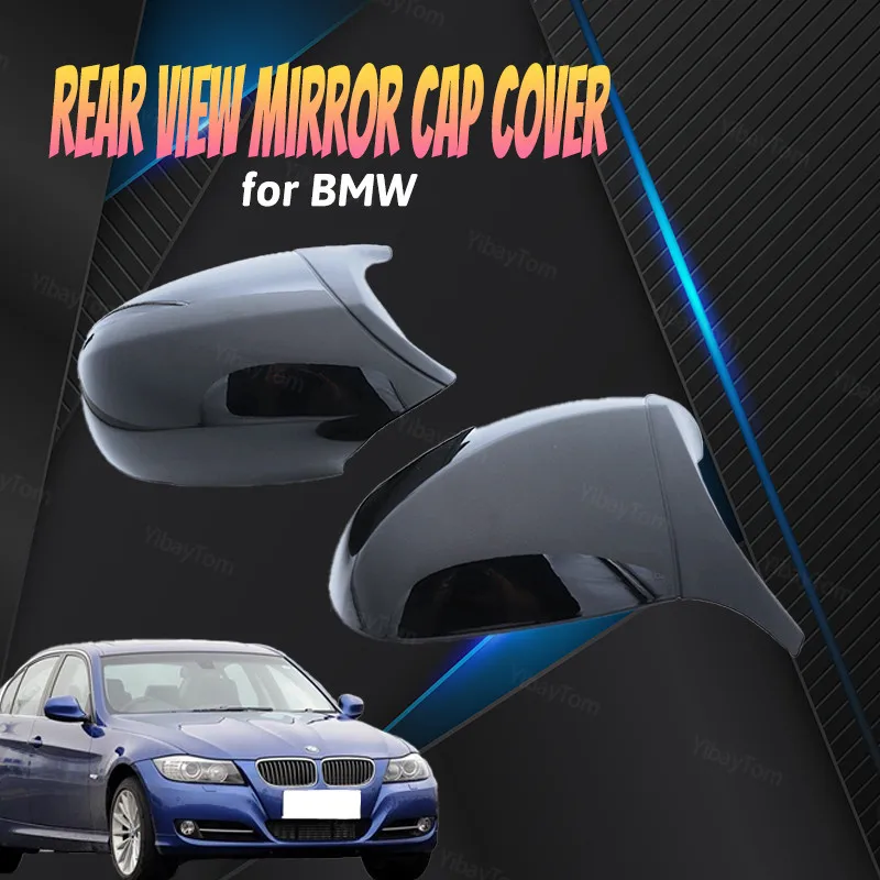 

M Style Rearview Mirror Caps Horn Shape Replacement Side Mirror Cover for BMW 3 Series E90 E91 E92 E93 LCL Pacelifted 09-13