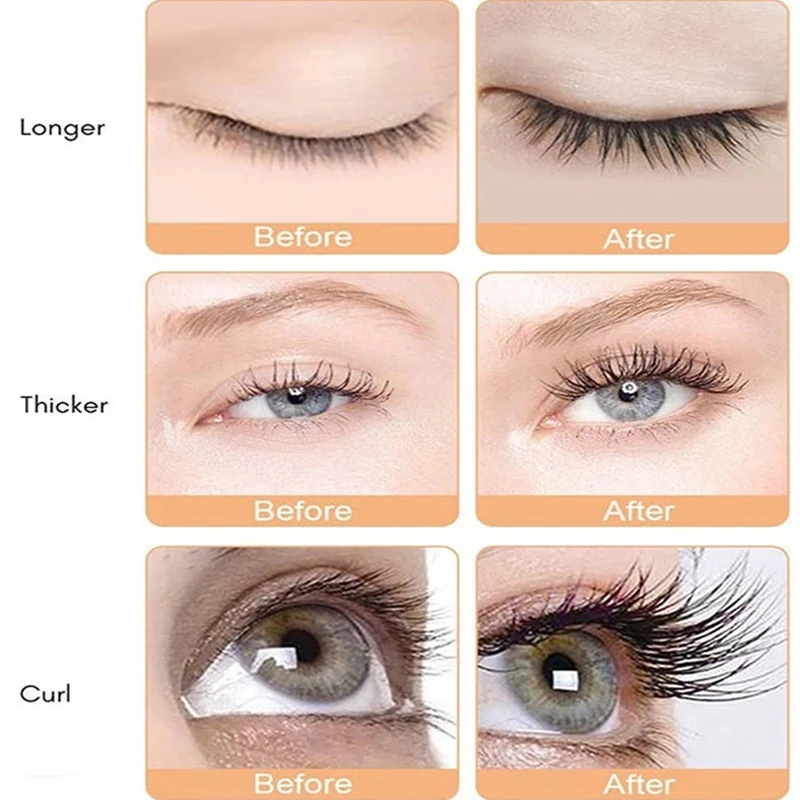 Herbal Eyelashes Growth Treatment Liquid Serum Enhancer Eye Lashes Longer Thicker Better Than Eyebrows Extension Powerful Makeup