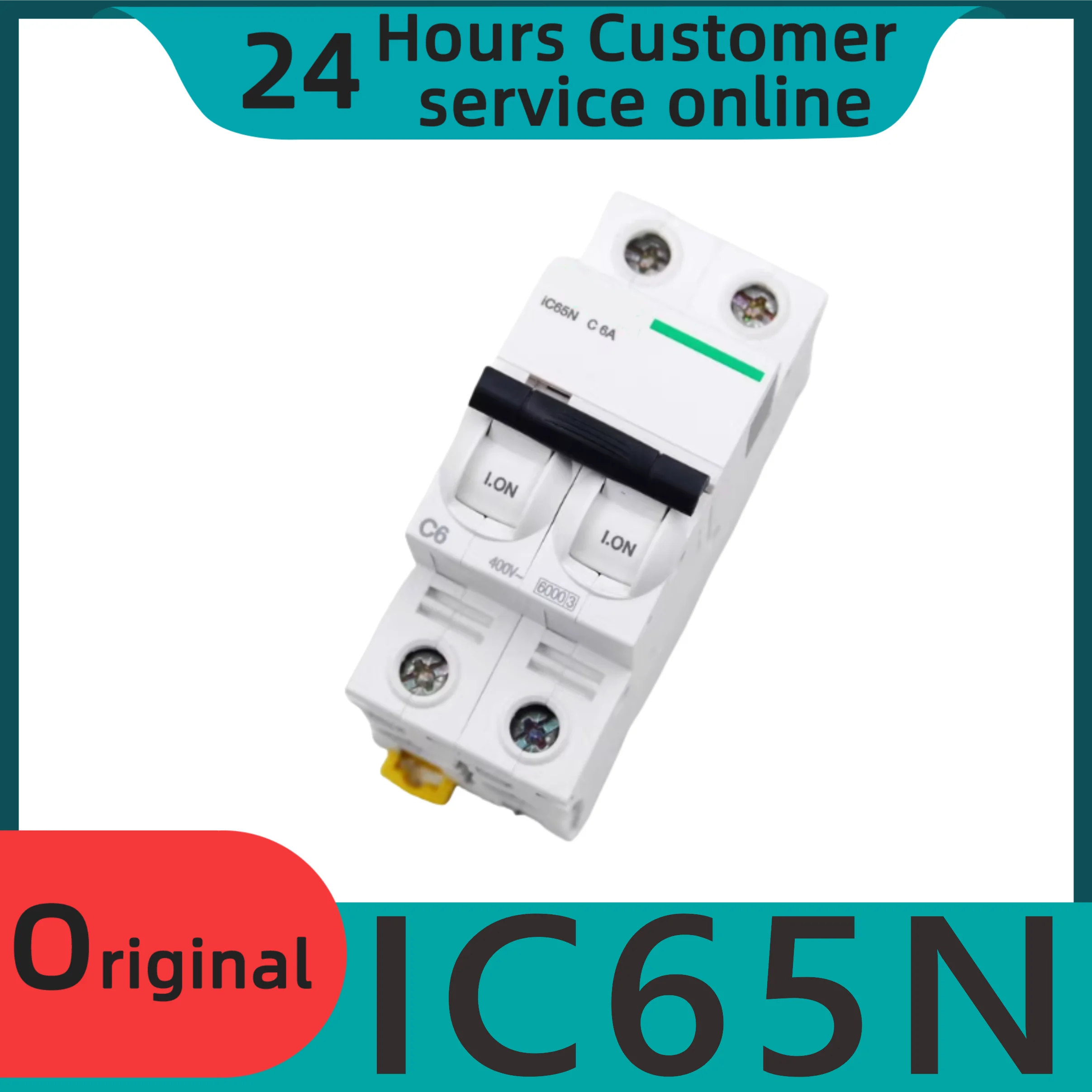 ブランドの新しいオリジナルサーキットブレーカー-ic65n-2pc-40a-エアスイッチ-a9f18240