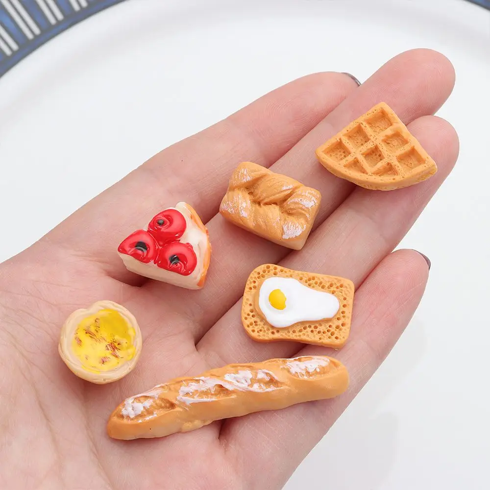 Gift Model Phone Decoration Dollhouse Miniature Mini Bread Simulation Food Breakfast Food Play