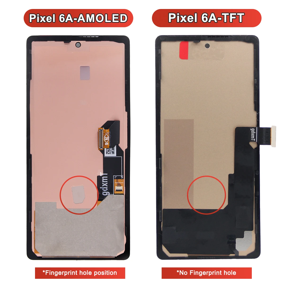 Google Pixel 6A용 슈퍼 AMOLED 디스플레이 스크린 어셈블리 (Google Pixel 6a GX7AS GB62Z G1AZG GB17L 터치 스크린…