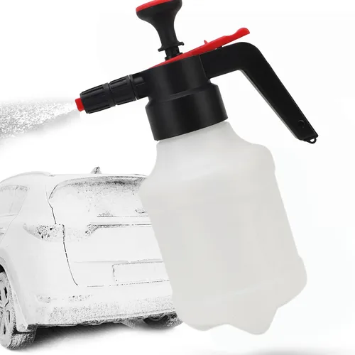 Imagen 2 del producto Pulverizador de espuma de 1,5 l para coche, pulverizador de espuma presurizado a mano, ABS, PC, pulverizador de jabón de alta eficiencia para lavado de coches, jardinería casera