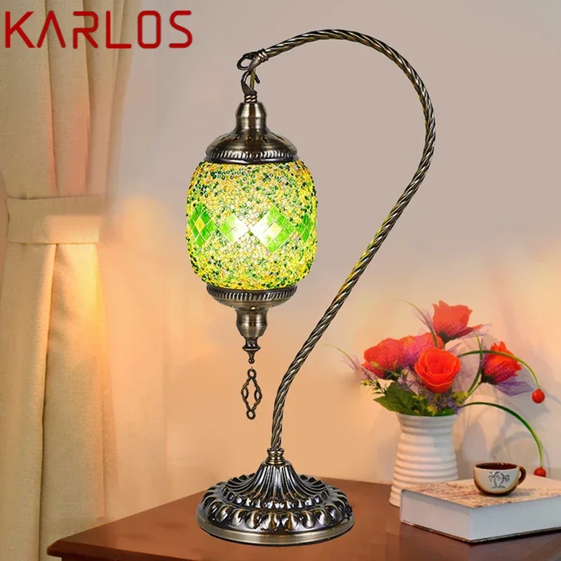 KARLOS  Modern LED Lamp for Desk Creative Table Lighting Nordic Decor For Home Living Room Bedroom Bedside