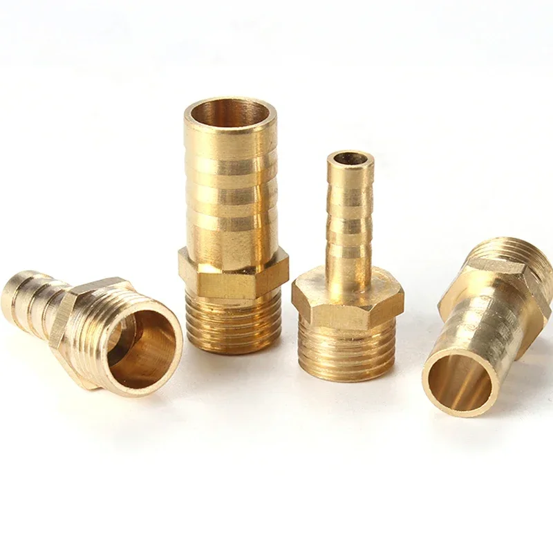 Brass Pipe Fitting 4mm 6mm 8mm 10mm 12mm 19mm Hose Barb Tail 1/8