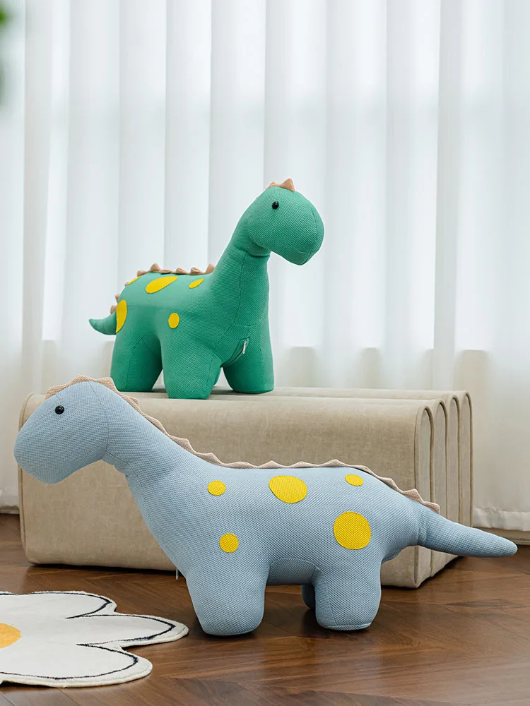 Cute Dinosaur Stool Nordic Furniture Mobile Modern Living Room Chairs Creative Animal Seat Cartoon Small Chair Low Stools