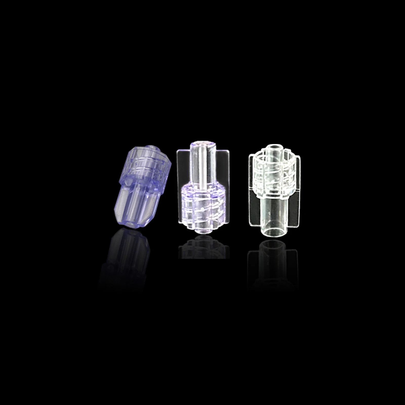 100 male Luer-lock connectors for Luer and catheter systems, male Luer fittings, suitable for medical and laboratory application