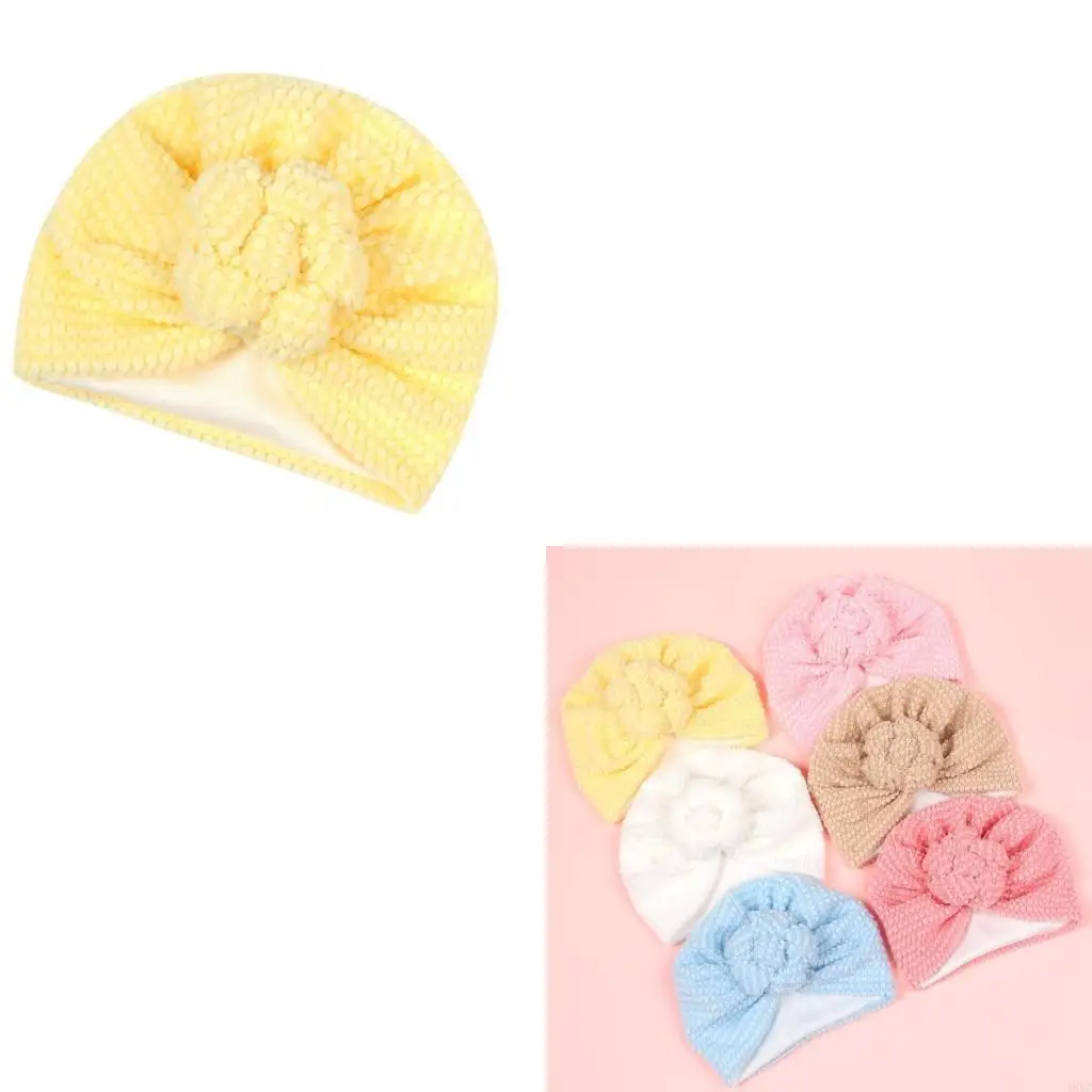 

Warm Toddler Knit Caps Comfortable Baby Headwear Warm Hat for Infants 0 to 3 Year 4XBC
