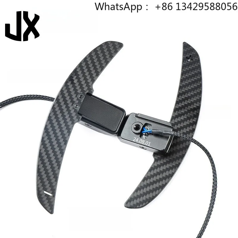 For Mercedes-Benz A-Class B-Class C-Class G-Class E-Class CLA CLS Dragonfly Steering Wheel Carbon Fiber Magnetic Shift Paddle