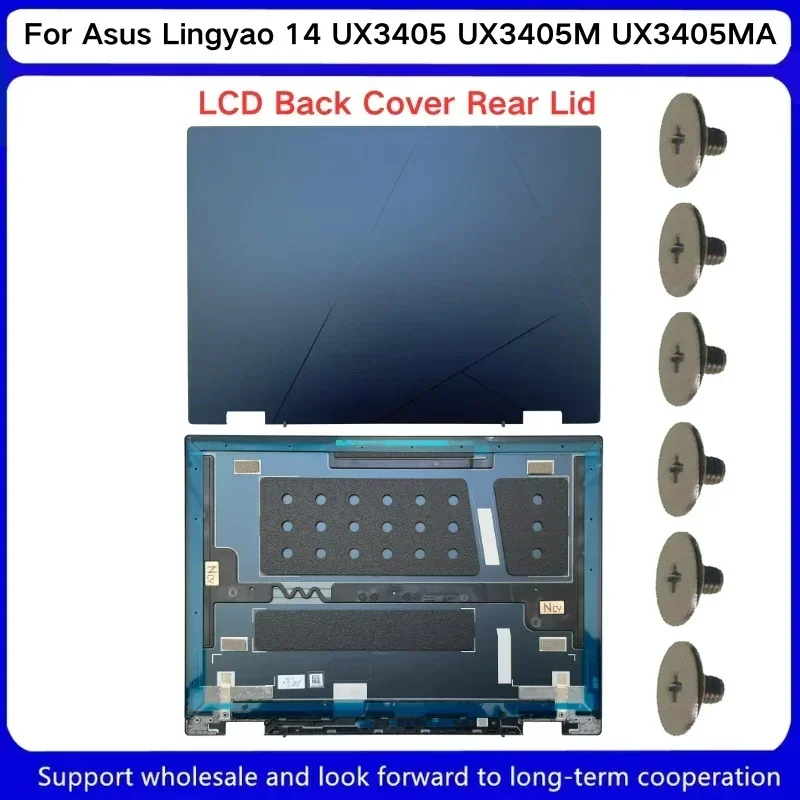 Nuevo para Asus Lingyao 14 UX3405 UX3405M UX3405MA C funda LCD contraportada cubierta superior reposamanos cubierta inferior Base A C D Shell