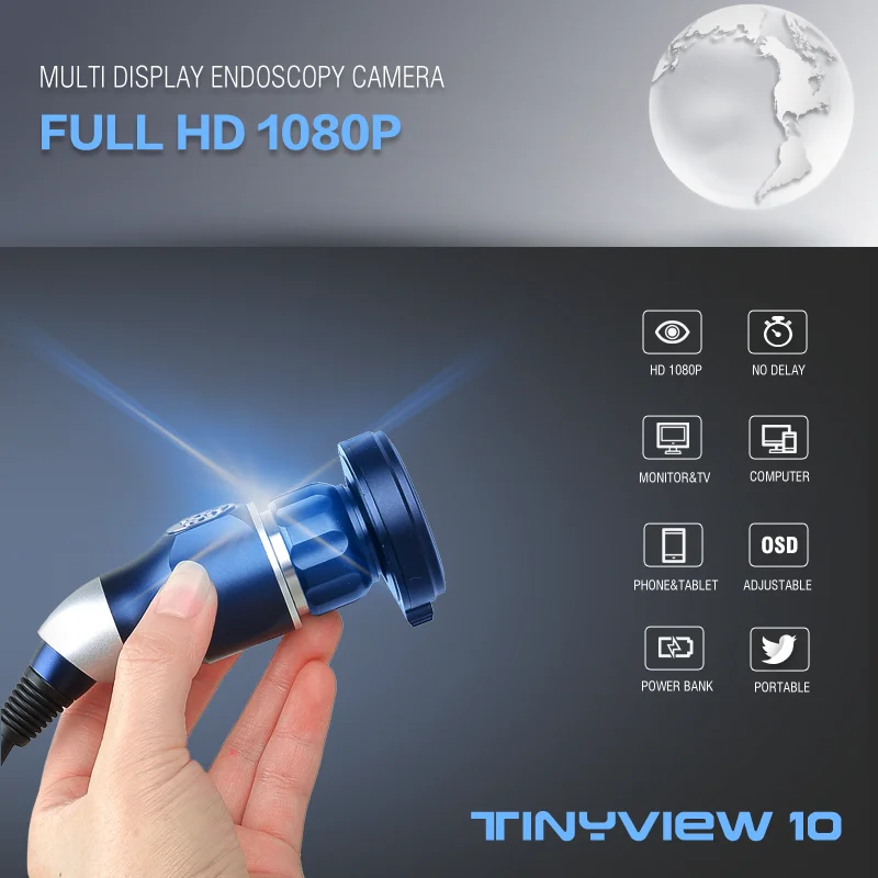 Advanced Protable Medical HD 1080P Endoscopy Camera for Surgery and Teaching