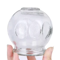 Ensemble de 6 ventouses de feu en verre pour thérapie Gua Sha, soins médicaux chinois, Instrument de ventouses sous vide, 6 tailles au choix 3