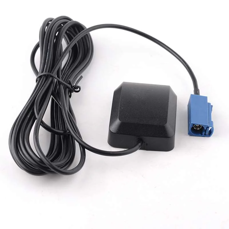 High Gain GPS Antenna with Secondary Amplifier IP67 Waterproof 3m Cable Enhanced Positioning Accuracy for Navigation Tracking