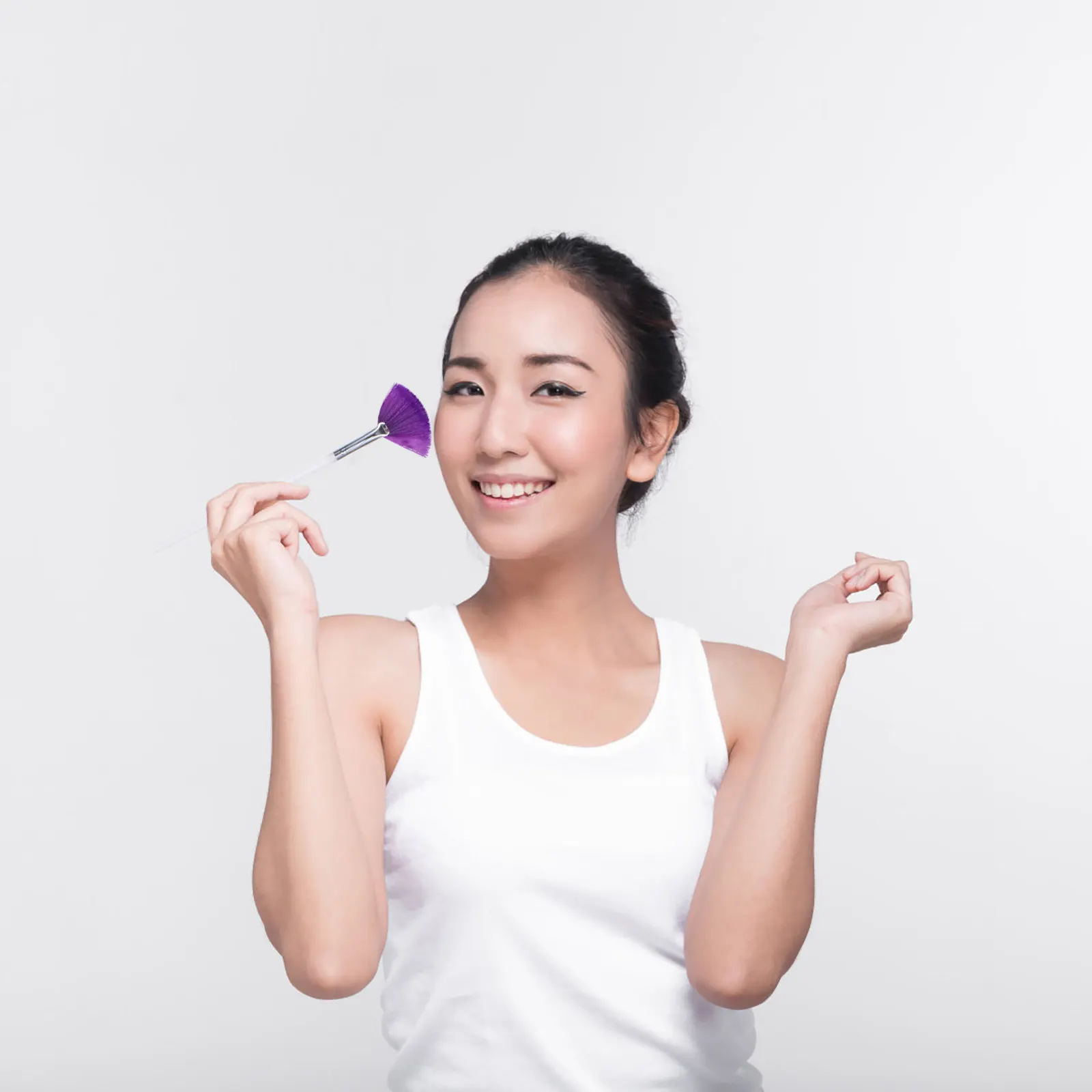 

16Pcs Makeup Brushes Set Professional Synthetic Fiber Bristles Smooth Wooden Handle Easy Clean Daily Use Tools Kit