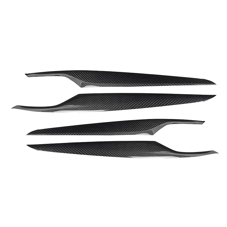 

For ES Interior Accessories Carbon Fiber Interior 4 PCS Back Door Trim For BMW 5 Series G30 G31 G38 Li 2018-2022 Model