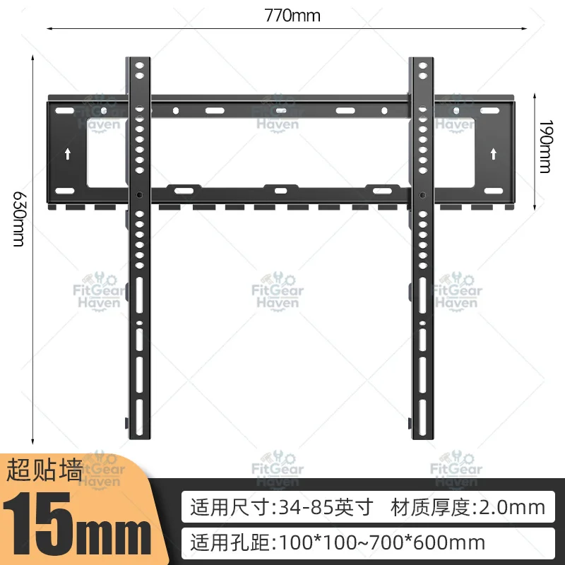 suporte-de-tv-ultra-fino-wm33-75-suporte-de-parede-universal-para-tvs-de-32-40-43-55-65-e-75-polegadas-maquina-tudo-em-um