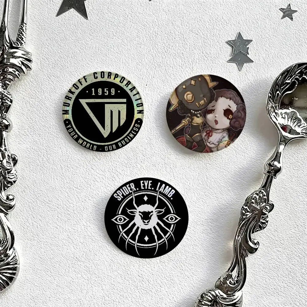 Game The O-Outlast Trials  Round Badge Game Figure Button Pin Tinplate Brooch Clothes Bag Accessories Friends Gift