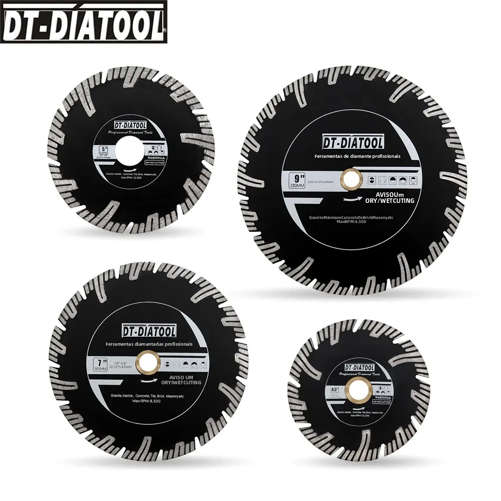dt-diatool-diamond-cutting-disc-saw-blade-115-230mm-for-granite-marble-porcelain-ceramic-tile-circular-saw-blade-cutting-disc
