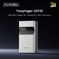 Touyinger UST01 4 k Ultra Hd Projector Laser 3D Cinema Android WiFi Mini Portable 1080P Home Theater Video DLP Projector