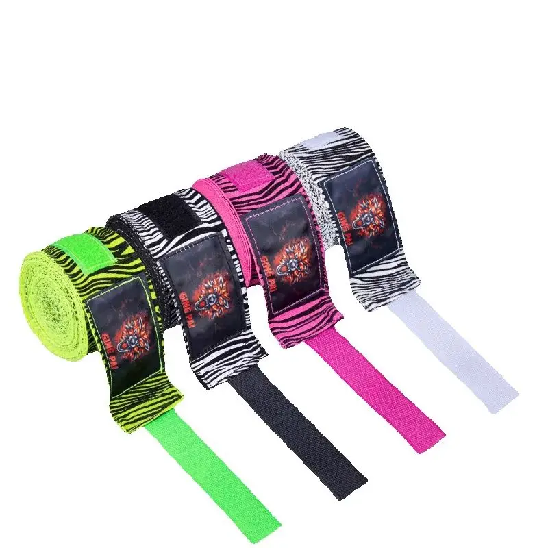 3/5M Boxing Hand Wraps Elastic Kickboxing Hand Wrap Breathable Muay Thai Hand Bandage Printing for Boxing Fitness Training