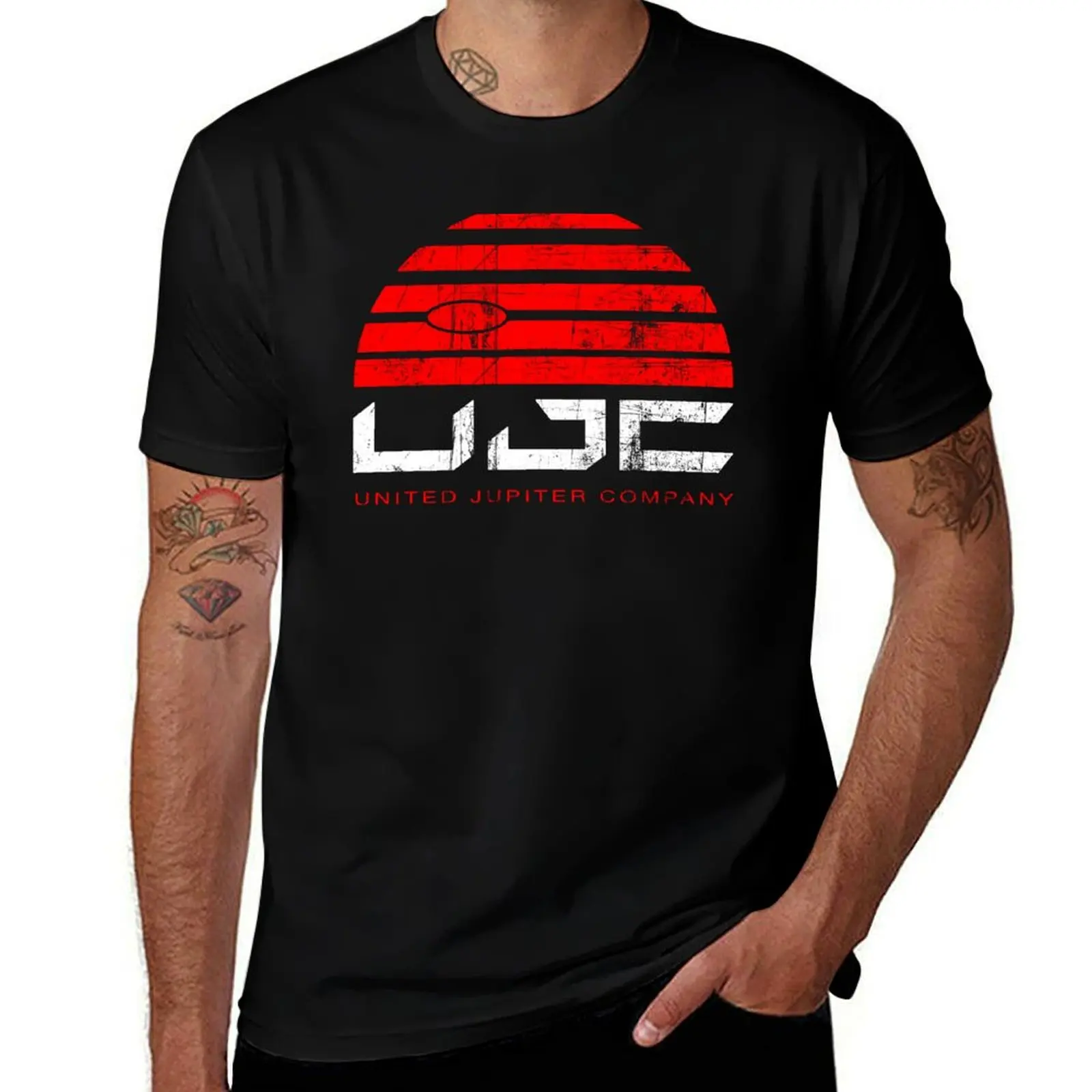 United Jupiter Company Protocol Approved For Space T Shirt T-Shirt Holiday Party for Men T-Shirt