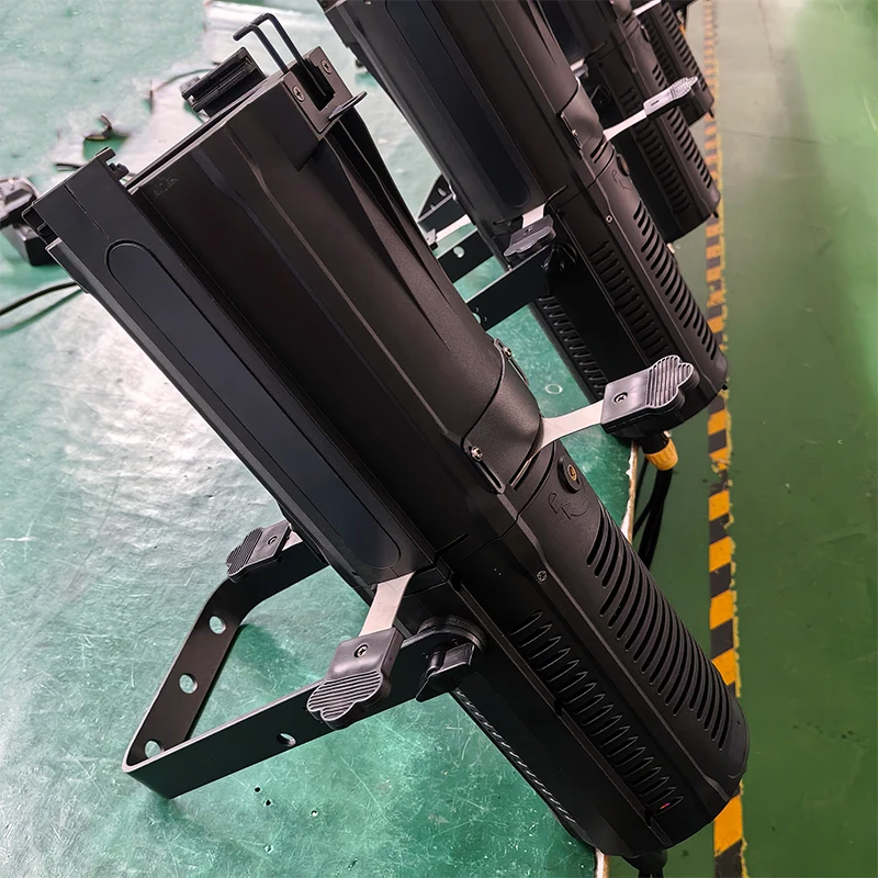 100W High Brightness 2in1 WW CW or 4in1 RGBL Ellipsoidal Light Variable Zoom 15°-30° or 25°-50° Stage Lighting Profile Spotlight