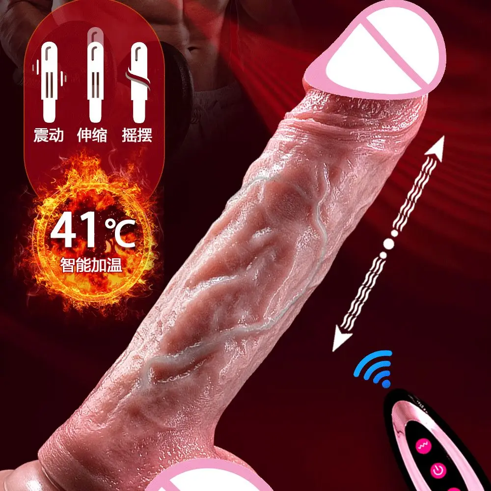 Thrusting Dildo Vibrators for Women Realistic Penis Vibrating Dildo with Remote Control Vibrator Anal Sex Toy with Suction Cup