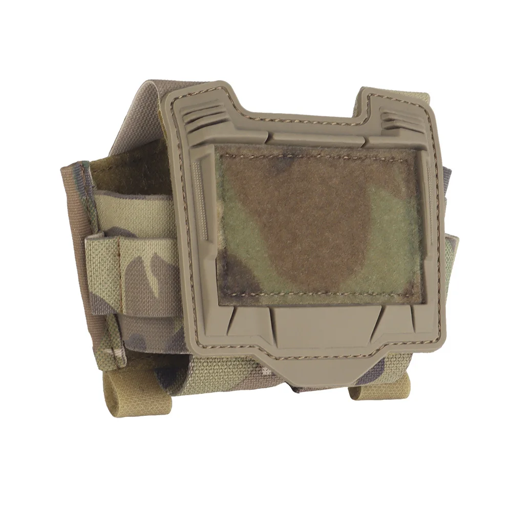 K Series helmet battery sub-pouch，suitable for PVS-31 battery box and compatible tactical helmets or helmet cover with velcro