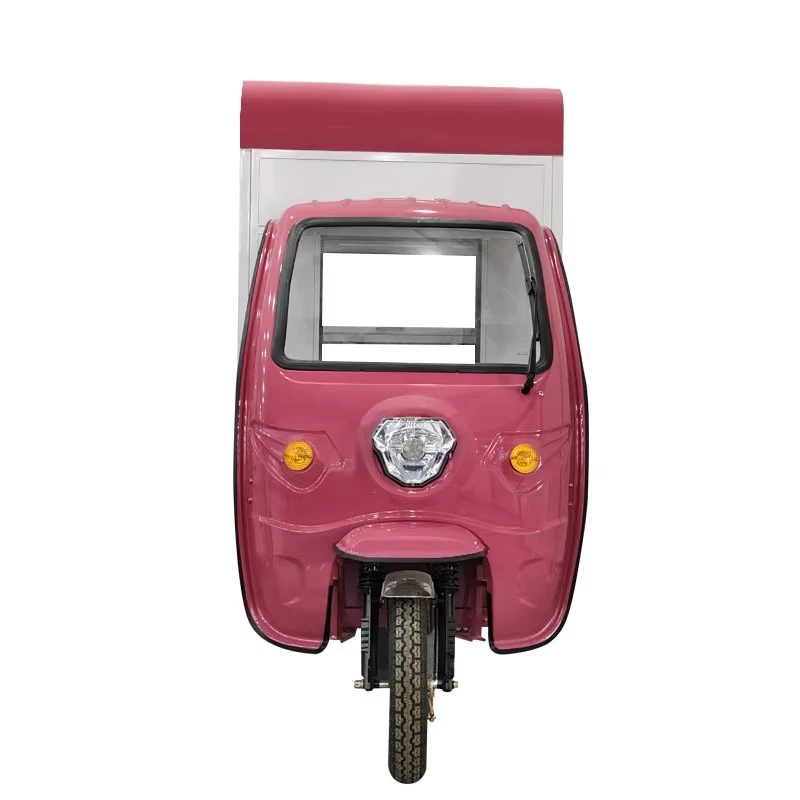 60V 1000W Motor Open Body Multi-functional Food Electric Tricycle for Setting up a Stall