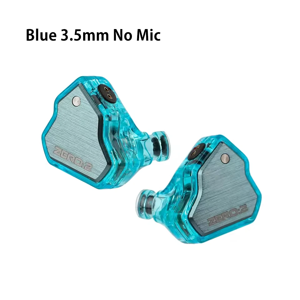 7Hz x Crinacle Zero 2 Bijgewerkte 10 mm dynamische driver IEM bedrade oordopjes Oortelefoon Gaming-oordopjes met OFC IEM-kabel voor muzikant
