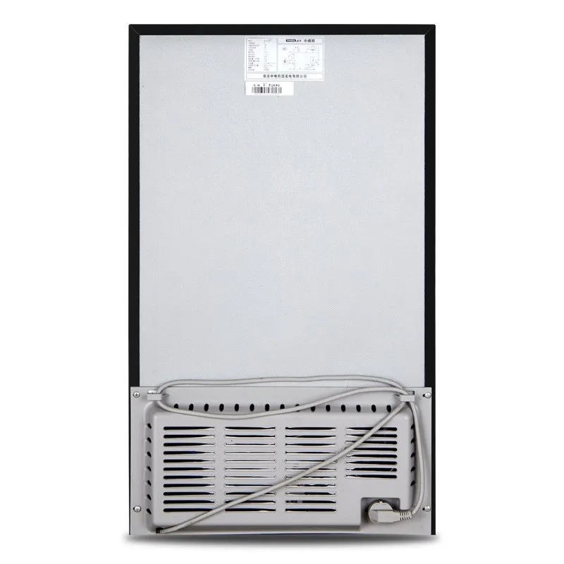 122L Home Commercial Single-door Transparent Glass Wine Cabinet Refrigeration Display Cabinet Fresh-keeping Refrigerator Ice bar