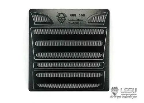 LESU Metal Front Grille Fence B Version for DIY 1/14 RC Tamiyaya Tractor Truck Dumper Accessories Toys Th04760-SMT3
