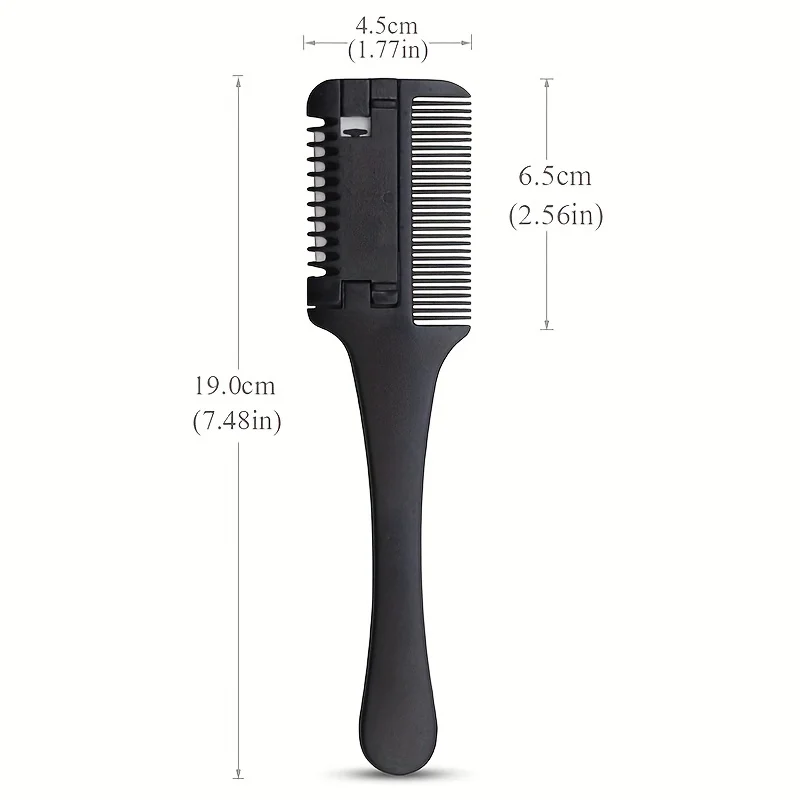 1pc Professional Hair Thinning Comb for Home and Salon Use - Perfect for Haircutting and Razor Cutting