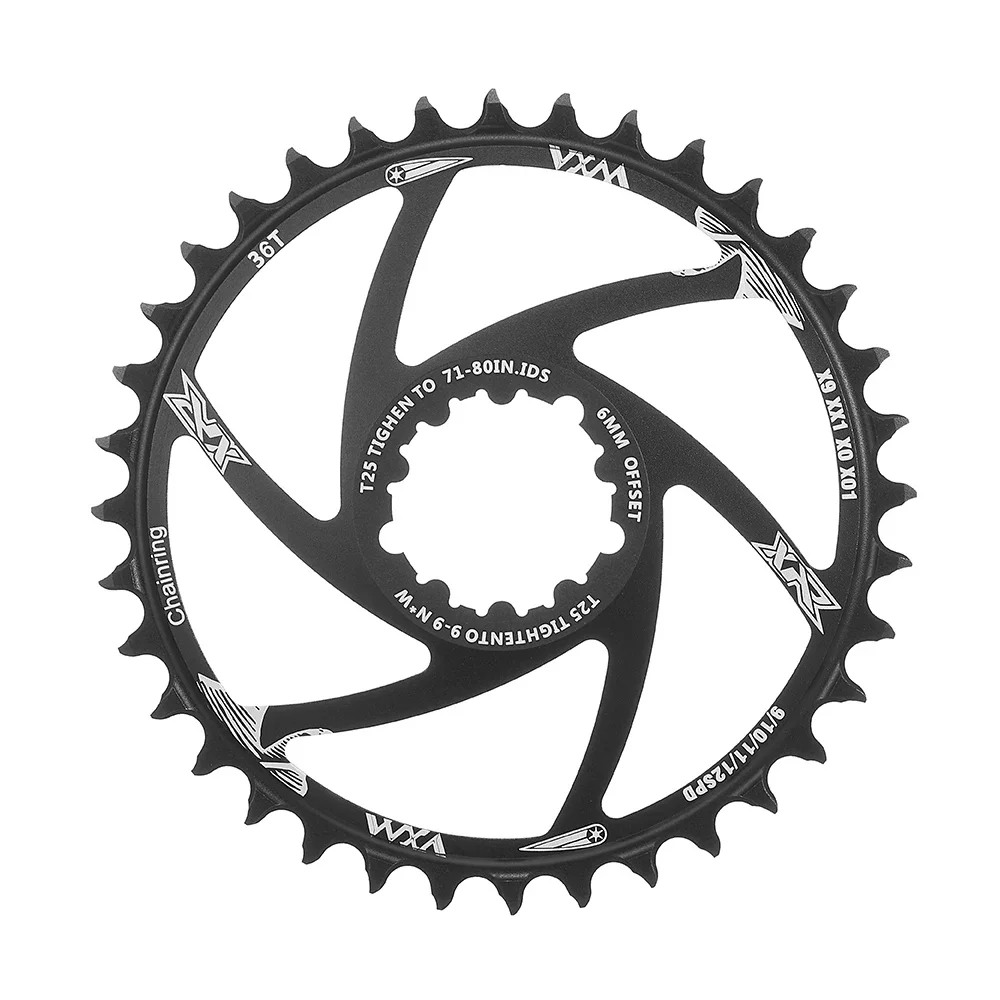 VXM Chainring Narrow Wide MTB Chainwheel 30-40T Round For SRAM XX1 X9 XO X01 gx11 Eagle NX 1mm 3mm 6mm Crankset