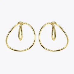 ENFASHION Punk Geometric Ear Cuff Clip On Earrings For Women Gold Color Line Earings Without Piercing Jewelry Kolczyki EC191020