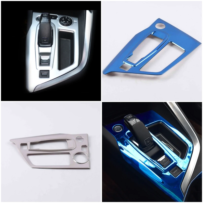 Car Accessories For Peugeot 3008 GT 5008 2017 2018 2019 2020 Central Control Gear Box Shift Panel 3d StickerTrim Left Hand Drive