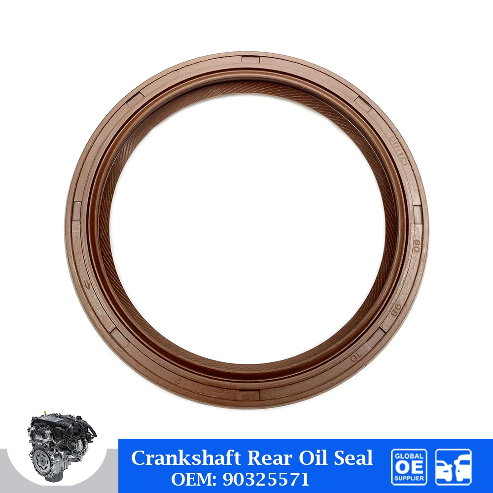 Crankshaft Rear Oil Seal For Buick Excelle 1.6 13 Encore 1.4T Chevrolet Sail 1.6 Aveo Engine Auto Parts Car Accessories 90325571