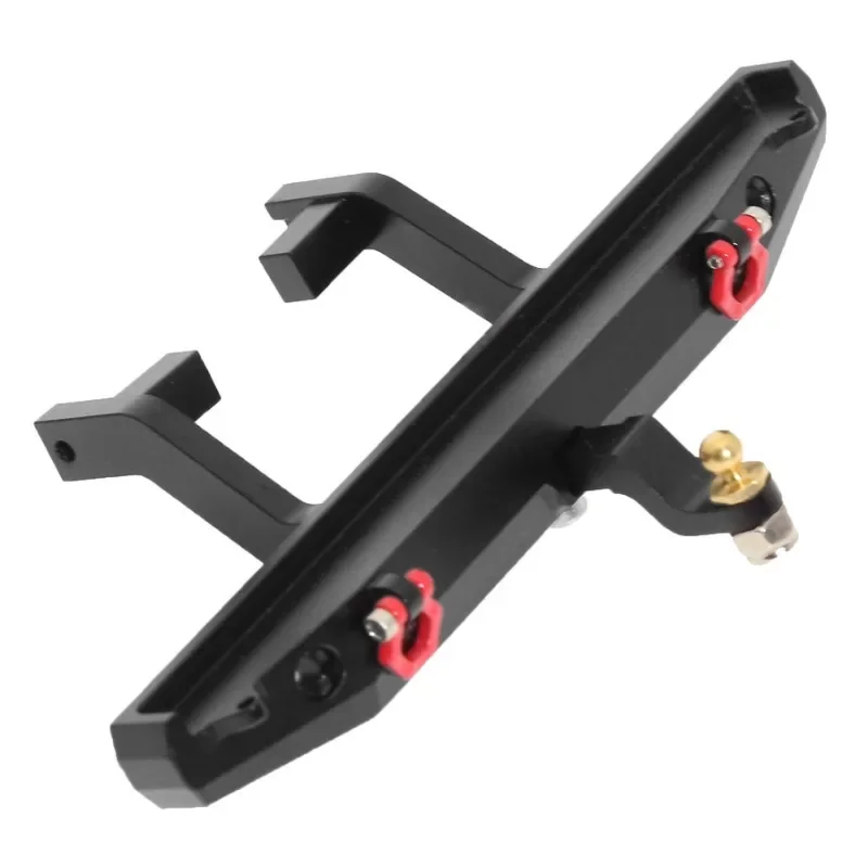 Metal Front & Rear Bumper Automatic Simulated Winch RC System for 1/18 RC Crawler Car TRX4M Traxxas Axial