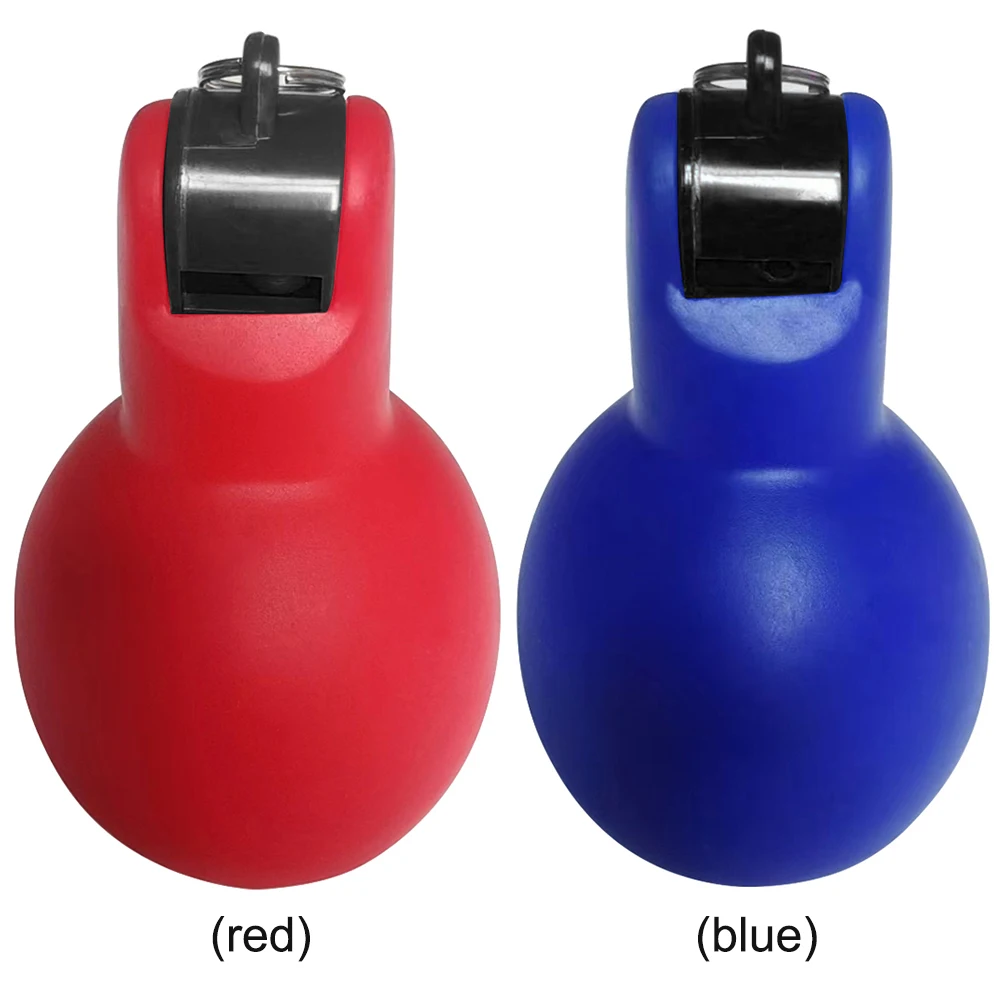 Hand Squeeze Whistle Sports Whistle Loud Crisp Sound Whistle Emergency Whistle for Indoor Outdoor Home School Sports