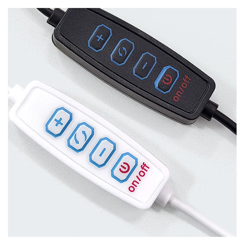 DC 5V LED Dimmer USB Port Power Supply Line Dimming Color-matching Extension Cable With ON OFF Switch Adapter For LED Light Bulb