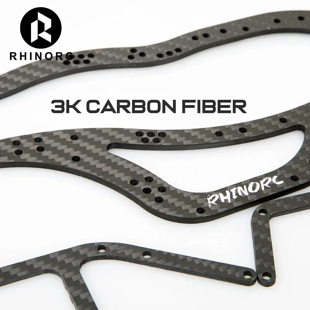 Rama sportowa RhinoRC YUE LCG V2 do modeli terenowych, pełny zestaw, z osiami Capra, wałem napędowym i skrzynią biegów do samochodów terenowych RC w skali 1/10