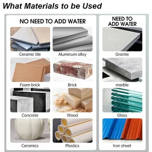 Concrete masonry spiral drill, eccentric glass, ceramic tile, brick, plastic wood, mason, hole cutter, blue saw 8 Main Sales Mason Tool - №3