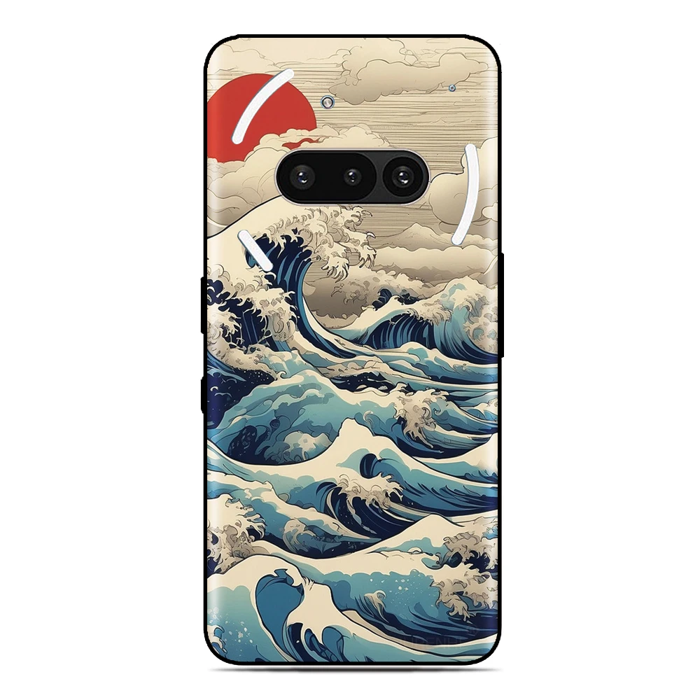 اليابان كاناغاوا غطاء ل LG الجناح المخملية K22 K61 K50 K51s K52 K20 K40 Q6 Q7 Stylo 5 6 G8X G6 G7 G8 V40 V50 V60 ThinQ جراب هاتف #2