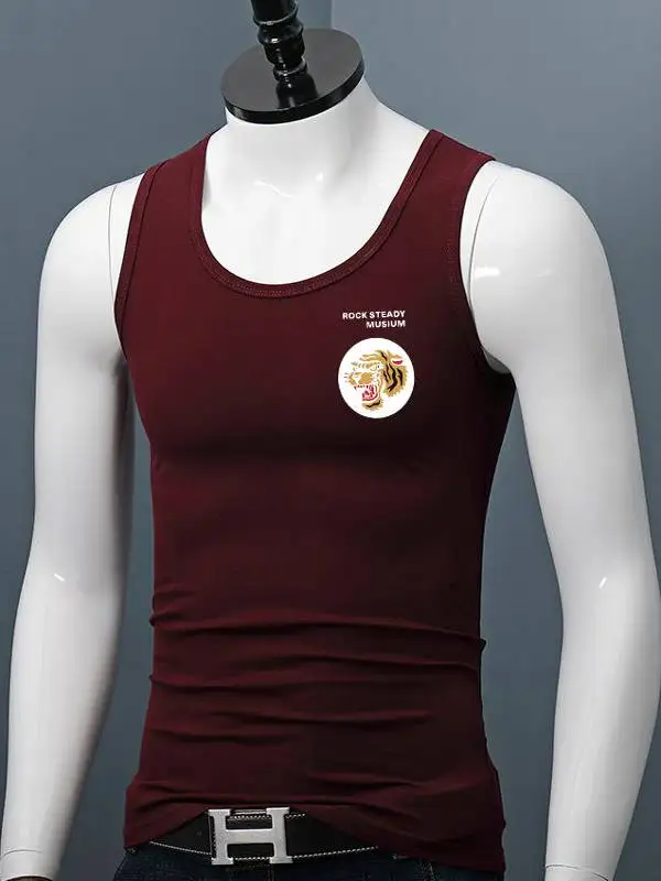 

Мужская майка Pierre Cardin из чистого хлопка, спортивный базовый слой, летняя новинка, большие размеры, облегающий крой, тонкий свитшот