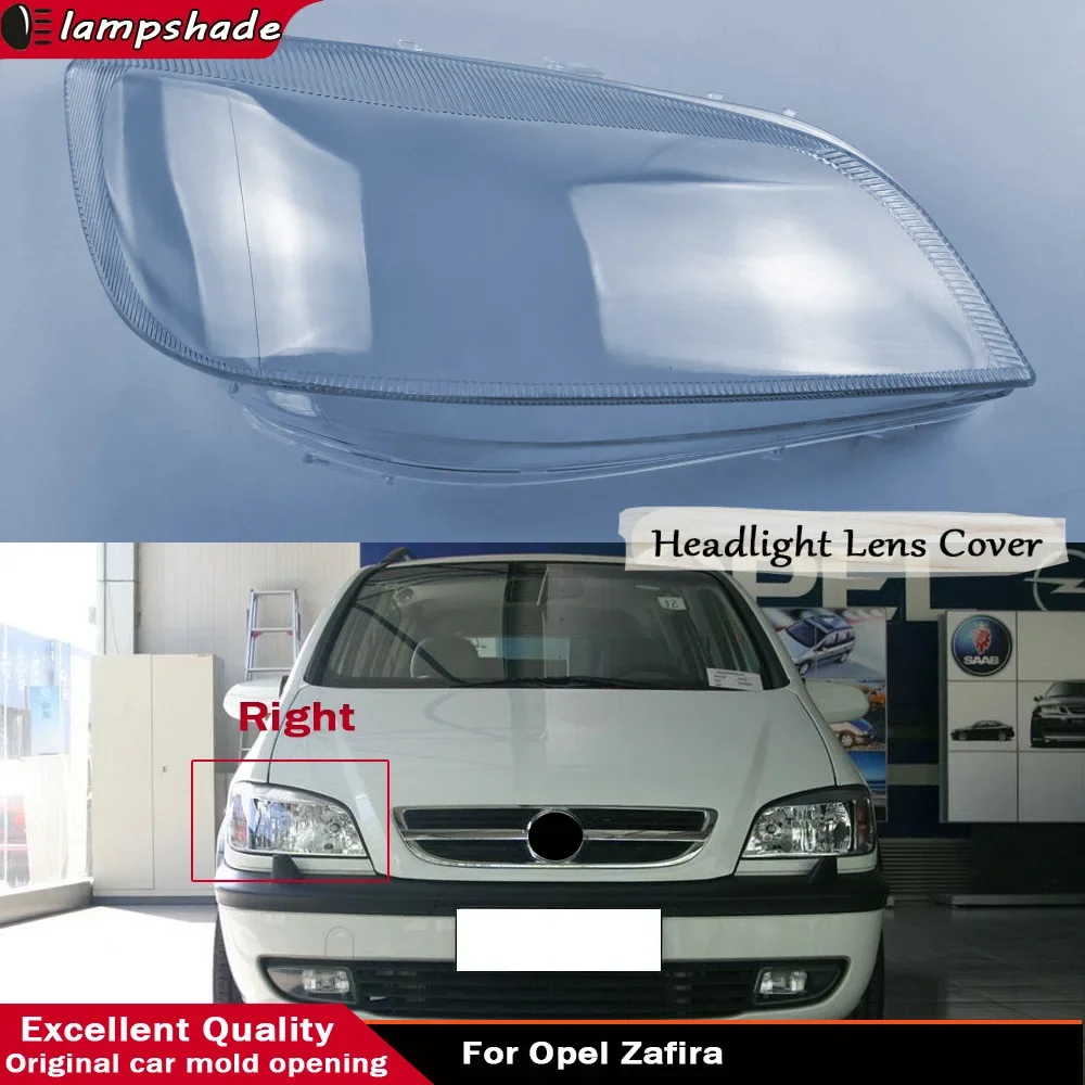 

Headlight Cover Lampshade Transparent Led Car Front Headlight Shell Plexiglass Original Car Accessories For Opel Zafira